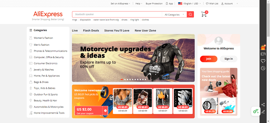 Aliexpress wholesale